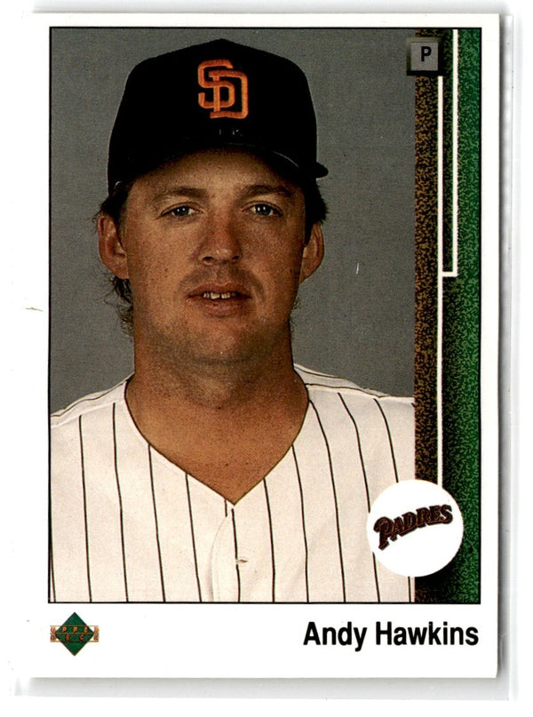 1989 Upper Deck Andy Hawkins #495