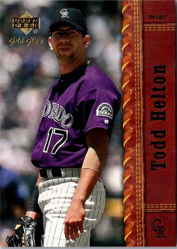 2001 Upper Deck Gold Glove Todd Helton #90