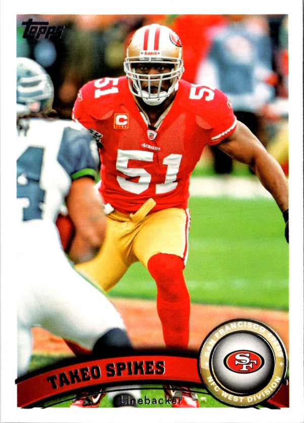 2011 Topps Takeo Spikes #252