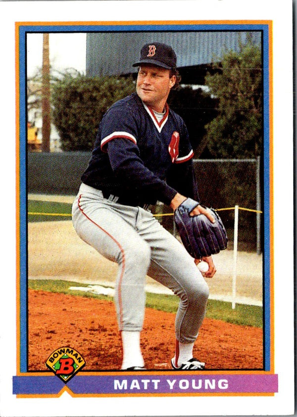 1991 Bowman Matt Young #128