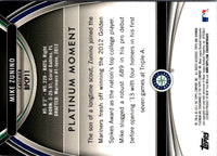 2013 Bowman Platinum Prospects Mike Zunino #BPP11