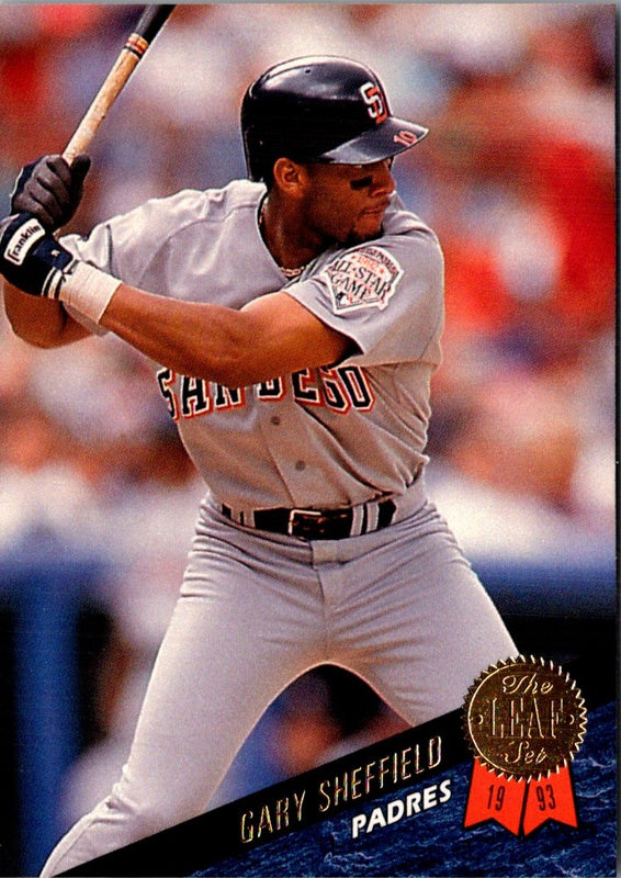 1993 Leaf Gary Sheffield #307