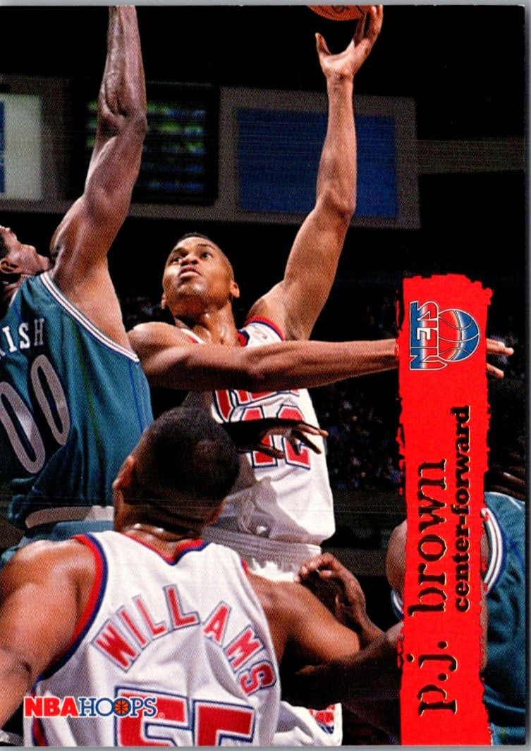 1995 Hoops P.J. Brown
