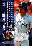 1998 SkyBox Dugout Axcess Vinny Castilla
