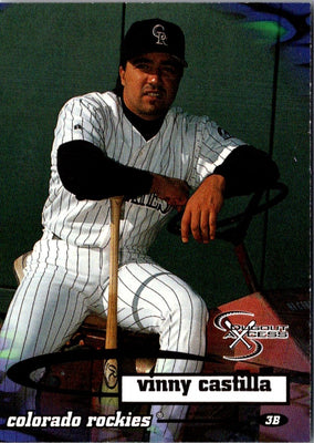 1998 SkyBox Dugout Axcess Vinny Castilla #13