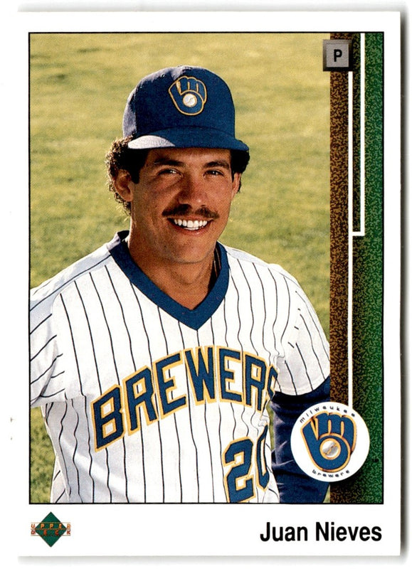 1989 Upper Deck Juan Nieves #646