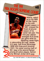 1991 Hoops Dominique Wilkins #449