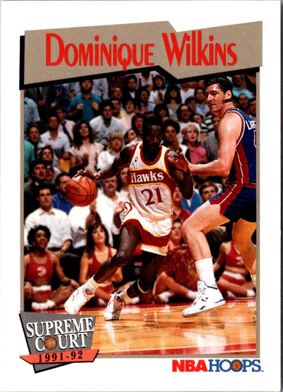 1991 Hoops Dominique Wilkins #449