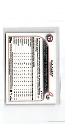 2022 Topps Chrome Rookie Autographs A.J. Alexy