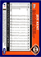 2003 Topps Home Team Advantage Jeff Kent #183