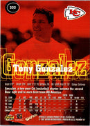 1997 SkyBox Premium Tony Gonzalez