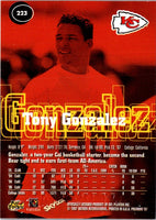 1997 SkyBox Premium Tony Gonzalez #223 Rookie