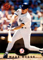 1995 Topps Stadium Club First Day Issue Wade Boggs #85