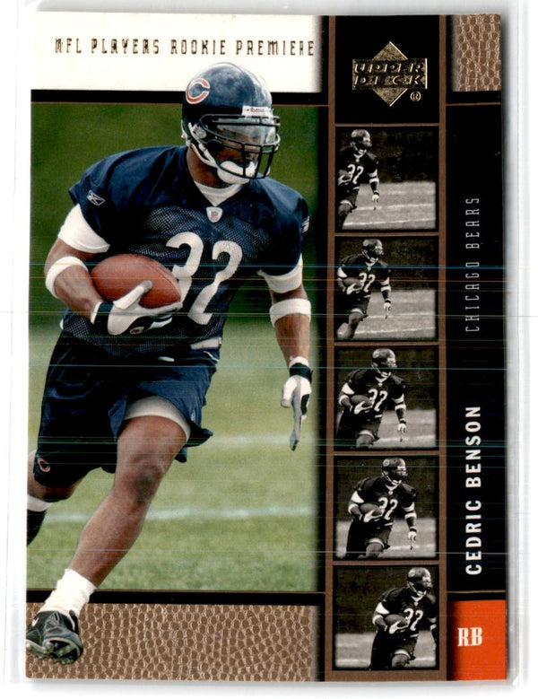 2005 Upper Deck Rookie Premiere Cedric Benson #17