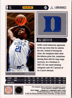 2022 Panini AJ Griffin #15