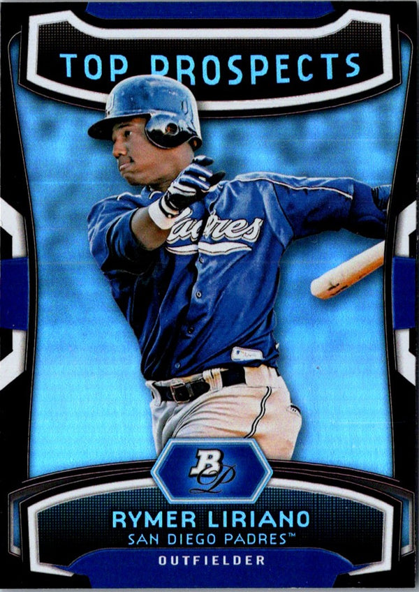 2012 Bowman Platinum Top Prospects Rymer Liriano #TP-RL