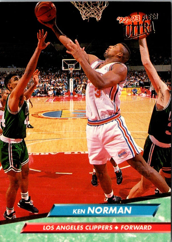 1992 Ultra Ken Norman #86