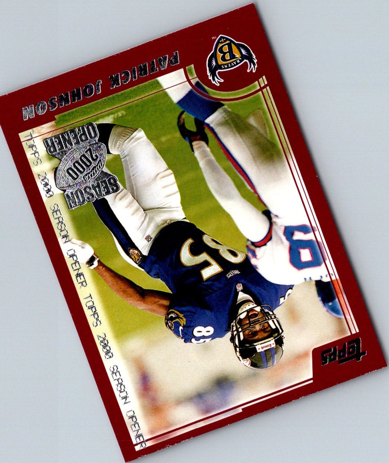 2000 Topps Season Opener Pat Johnson