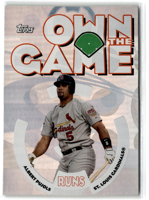 2006 Topps Own the Game Albert Pujols #OG16