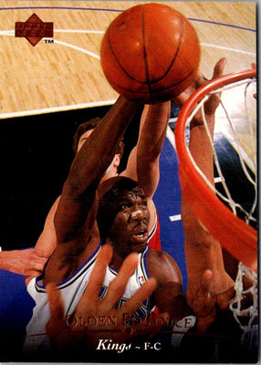 1995 Upper Deck Olden Polynice #119