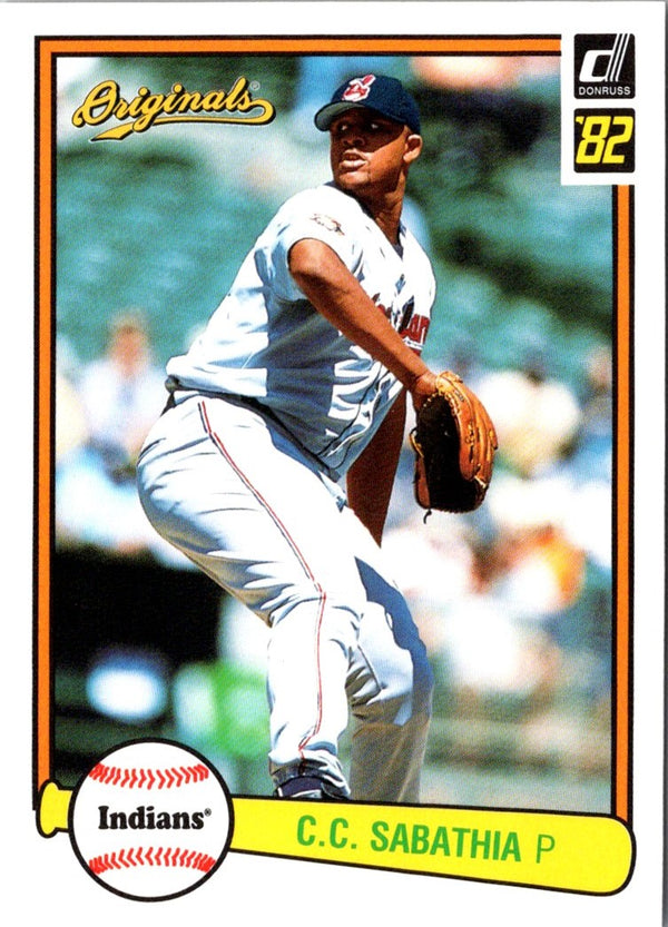2002 Donruss Originals CC Sabathia #78