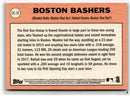 2018 Topps Heritage Combo Cards Boston Bashers (Rafael Devers/Mookie Betts)