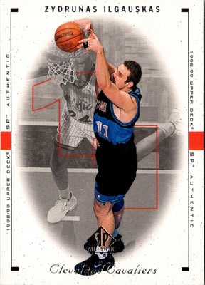 1998 SP Authentic Zydrunas Ilgauskas #24