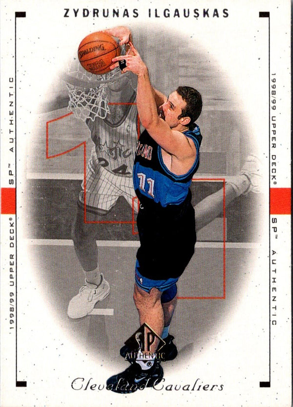 1998 SP Authentic Zydrunas Ilgauskas #24