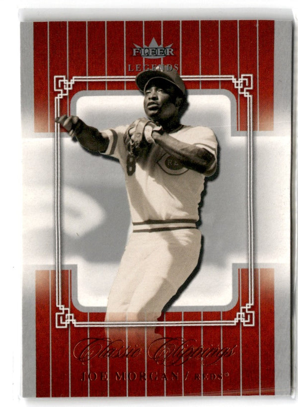 2005 Fleer Classic Clippings Joe Morgan #100 237/999