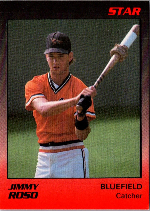 1989 Star Bluefield Orioles Jimmy Roso #17