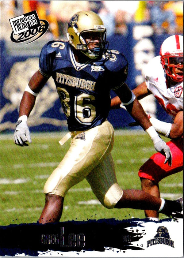 2006 Press Pass Greg Lee #24