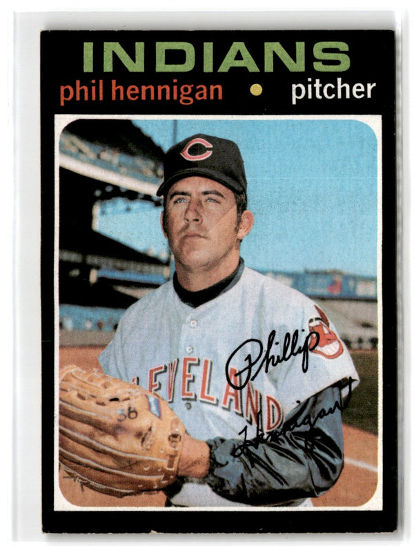 1971 Topps Phil Hennigan #211 Rookie