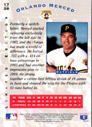 1995 Upper Deck Denny's Holograms Orlando Merced