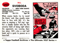1994 Topps Archives Bill Svoboda #153 Rookie