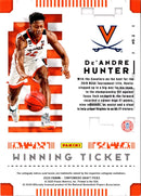 2020 Panini Contenders Draft Picks Winning Tickets Red De'Andre Hunter