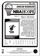 2023 Hoops Red Backs Duncan Robinson