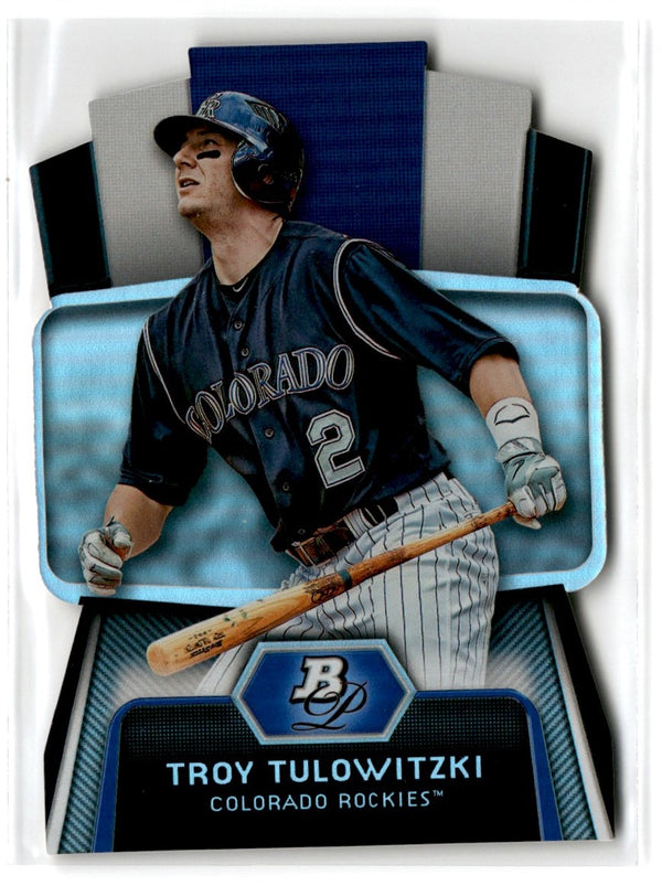 2012 Bowman Platinum Cutting Edge Stars Troy Tulowitzki #CES-TT