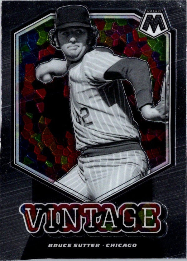 2021 Panini Mosaic Vintage Bruce Sutter #V9