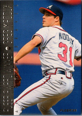 1995 Fleer Award Winners Greg Maddux #4