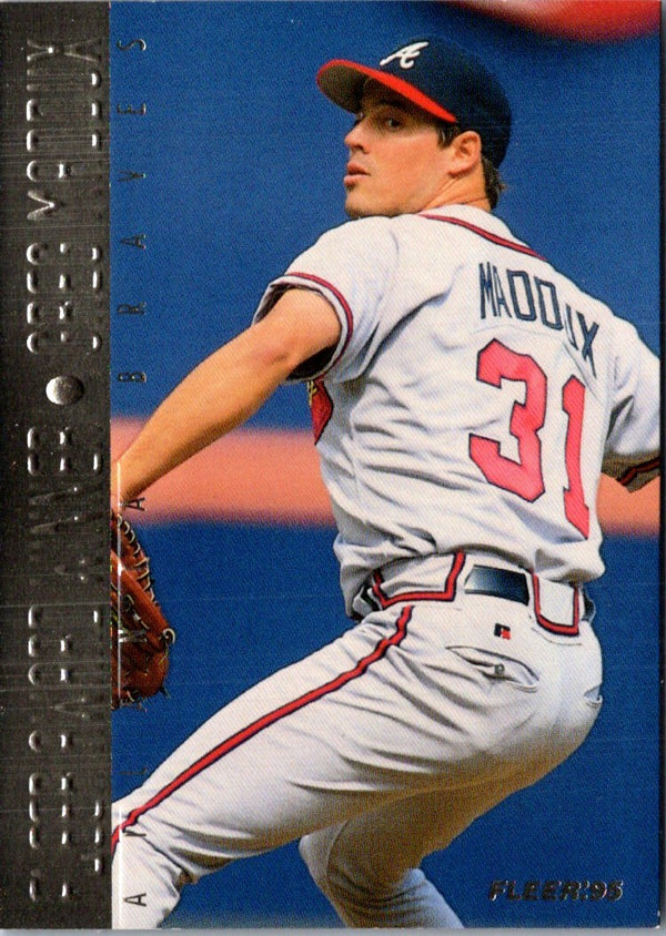 1995 Fleer Award Winners Greg Maddux #4