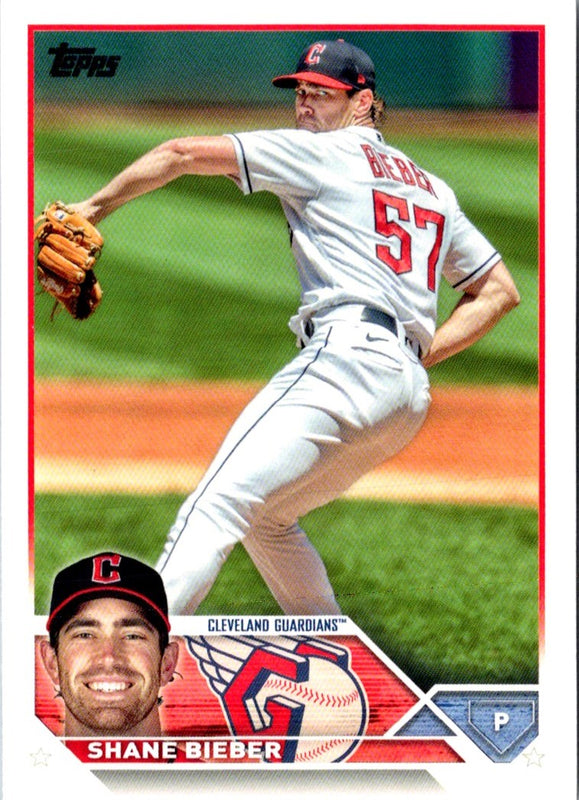 2023 Topps Shane Bieber #298