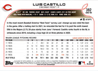 2022 Topps Luis Castillo #392