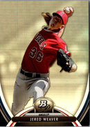 2013 Bowman Platinum Jered Weaver