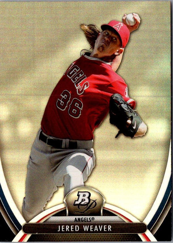 2013 Bowman Platinum Jered Weaver #3