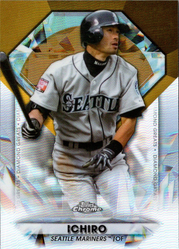 2022 Topps Chrome Update Diamond Greats Die-Cuts Ichiro #DGC-48