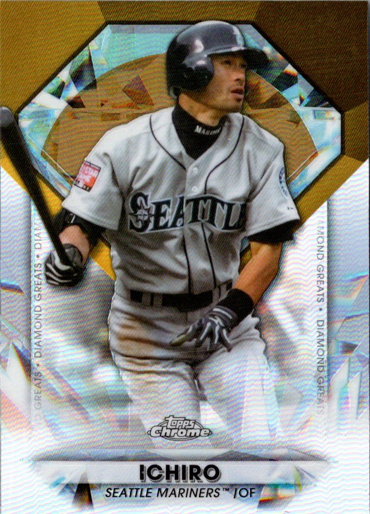 2022 Topps Chrome Update Diamond Greats Die-Cuts Ichiro