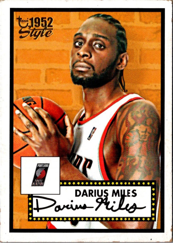 2005 Topps 1952 Style Darius Miles #59