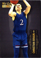 2022 Wild Card Matte Christian Braun #MB-13