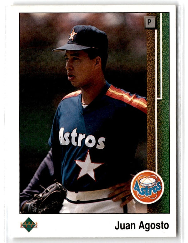 1989 Upper Deck Juan Agosto #251