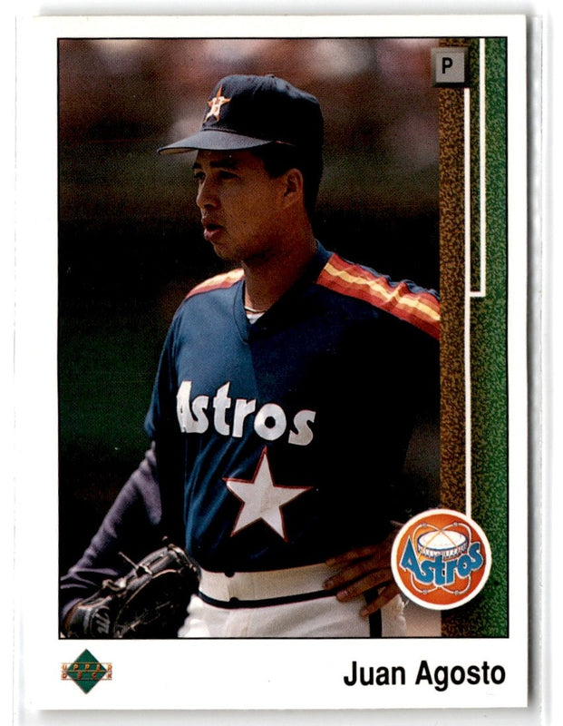 1989 Upper Deck Juan Agosto #251